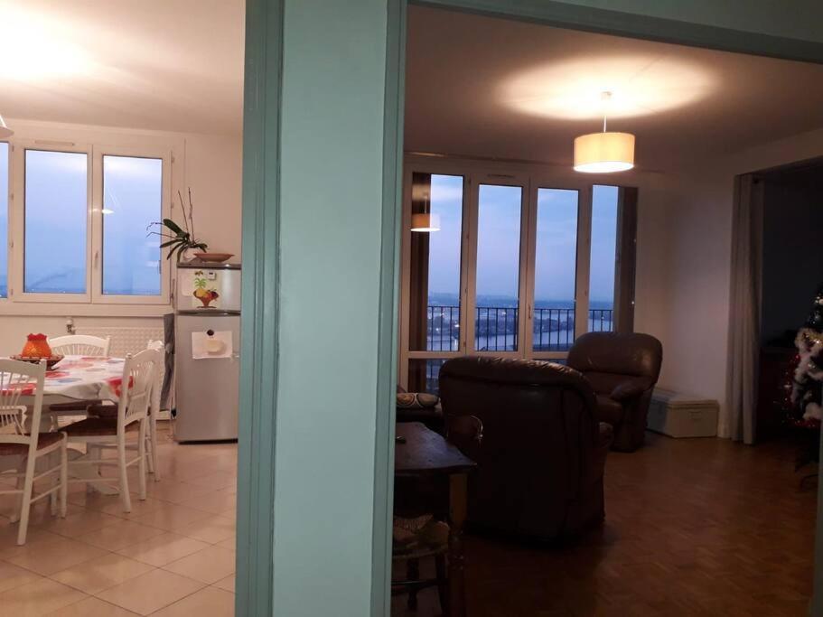 Appartamento T4/5 Avec Vue Sur Les Alpes A 5 Minutes De Lyon La Mulatiere Esterno foto